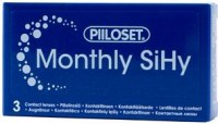 PIILOSET Monthly SiHy piilolinssi 3 kpl