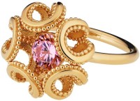 Lumoava Alma sormus L62251450 Keltakullattua Hopeaa