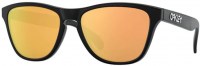 Oakley 9006 21 Frogskins XS Matte Black Prizm Rose Gold Polarized 53 aurinkolasit