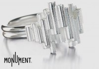 Sibelius Monument SnoWhite Sormus SW21101 hopea