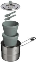 Stanley Wildfare Go Two Bowl Cookset 1,1 L Teräs + Spork Luha