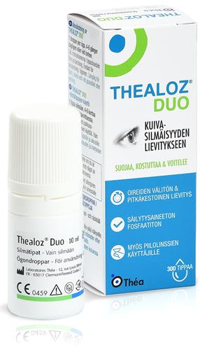 Thealoz Duo kosteustipat